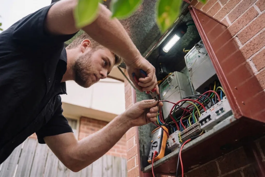 Woollahra electrician performing electrical work